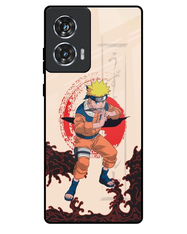 Shadow Clone Jutsu Premium Glass Cover for Motorola Edge 50 Fusion 5G