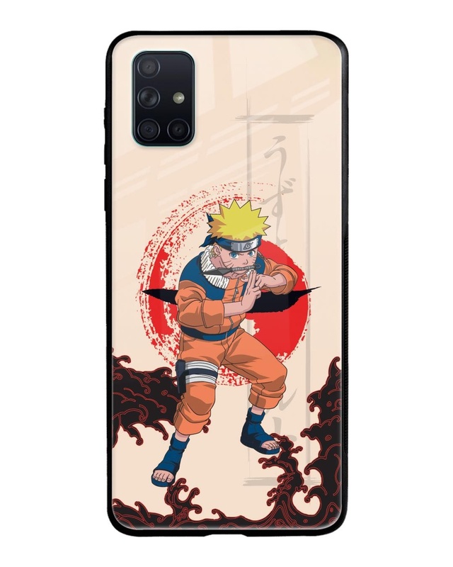 Shadow Clone Jutsu Premium Glass Cover for Samsung Galaxy A71