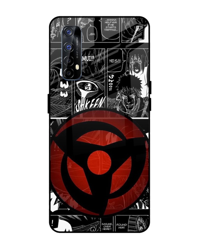 Shop Sharingan Premium Glass Case for Realme Narzo 20 Pro (Shock Proof, Scratch Resistant)-Front