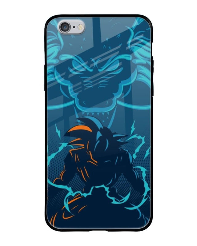 Shop Shenlong Goku Premium Glass Case for iPhone 6 (Shock Proof, Scratch Resistant)-Front