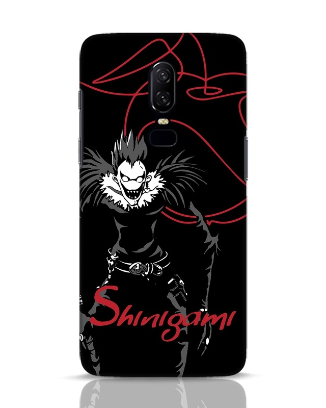 Shop Shinigami Designer Hard Cover for OnePlus 6-Front