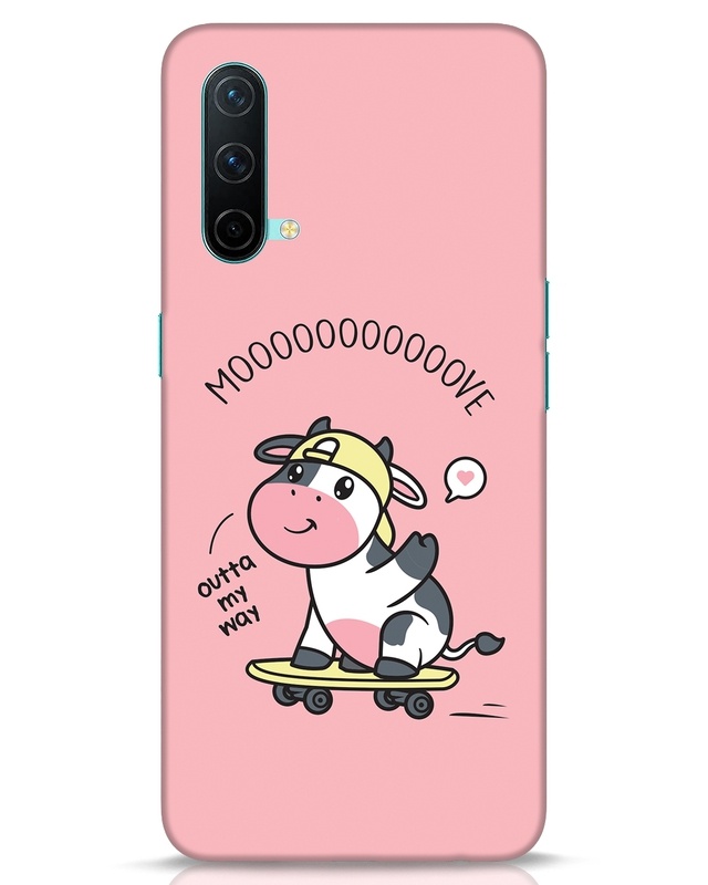 Shop Skater Moo Designer Hard Cover for OnePlus Nord CE-Front