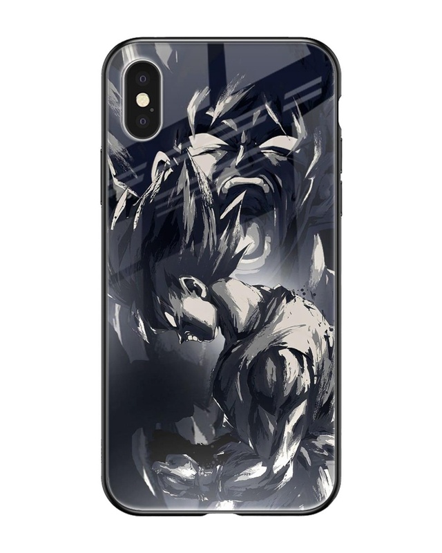 Shop Sketch Art DB Premium Glass Case for Apple iPhone XS (Shock Proof,Scratch Resistant)-Front