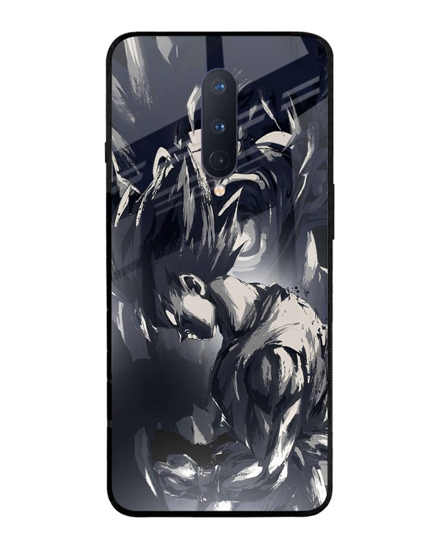 Shop Sketch Art DB Premium Glass Case for OnePlus 8 (Shock Proof,Scratch Resistant)-Front