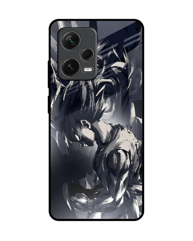 Shop Sketch Art DB Premium Glass Case for Redmi Note 12 Pro+ 5G (Shock Proof, Scratch Resistant)-Front