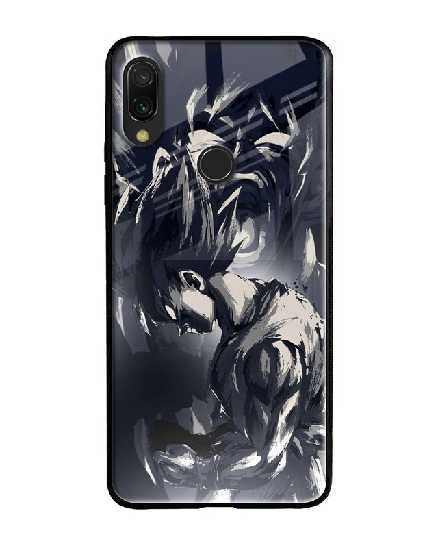 Shop Sketch Art DB Premium Glass Case for Redmi Note 7 Pro (Shock Proof,Scratch Resistant)-Front