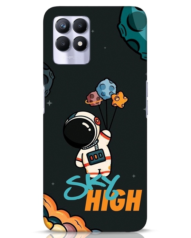 Shop Sky High Astro Designer Hard Cover for Realme 8i-Front