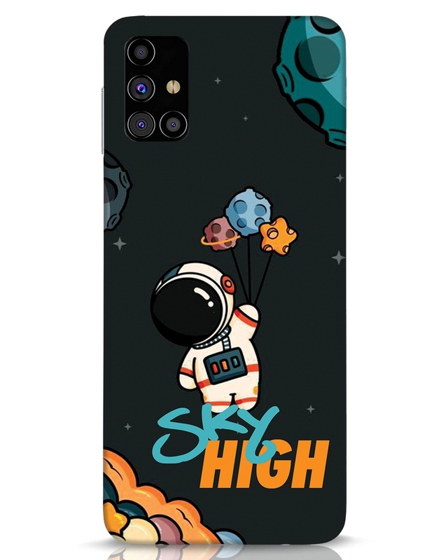 Shop Sky High Astro Designer Hard Cover for Samsung Galaxy M31s-Front