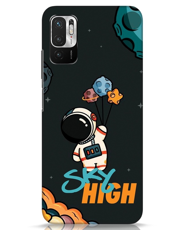 Shop Sky High Astro Designer Hard Cover for Xiaomi Redmi Note 10 T-Front