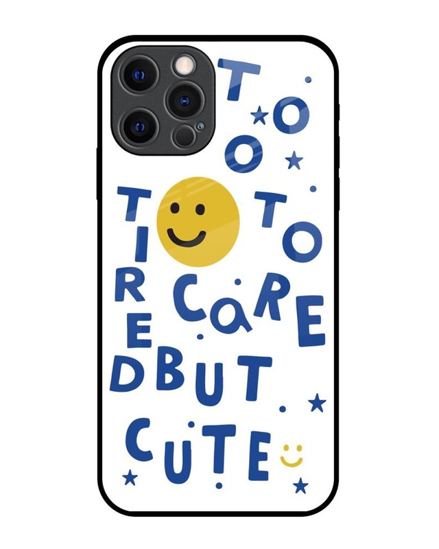 Sleepy Saas Premium Glass Cover for Apple iPhone 12 Pro-Front Bewakoof Shop Sleepy Saas Premium Glass Cover for Apple iPhone 12 Pro-Front