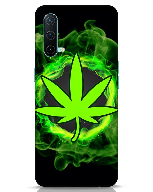 Shop Smokey Leaf Designer Hard Cover for OnePlus Nord CE-Front