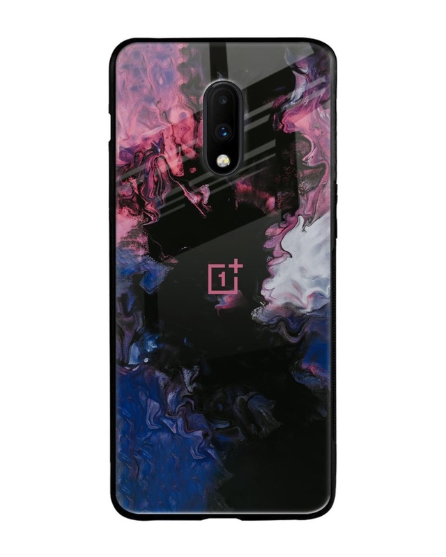 Shop Smudge Brush Premium Glass Case for OnePlus 7(Shock Proof, Scratch Resistant)-Front