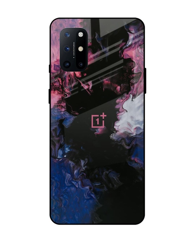 Shop Smudge Brush Premium Glass Case for OnePlus 8T(Shock Proof, Scratch Resistant)-Front