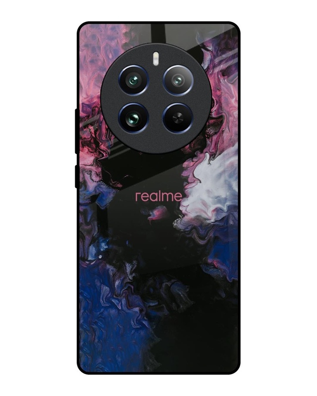 Smudge Brush Premium Glass Case for Realme 12 Pro Plus 5G(Shock Proof, Scratch Resistant)