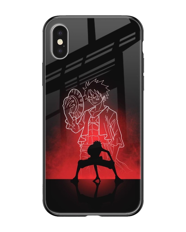 Shop Soul Of Anime Premium Glass Case for Apple iPhone X (Shock Proof,Scratch Resistant)-Front