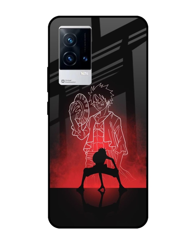 Shop Soul Of Anime Premium Glass Case for IQOO 9 5G (Shock Proof,Scratch Resistant)-Front