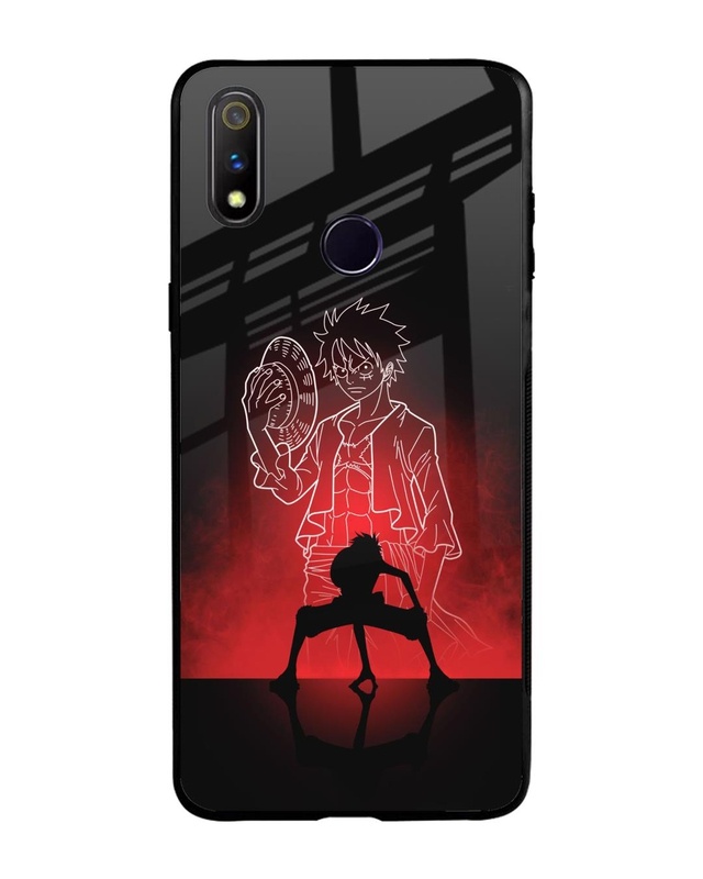 Shop Soul Of Anime Premium Glass Case for Realme 3 Pro (Shock Proof, Scratch Resistant)-Front