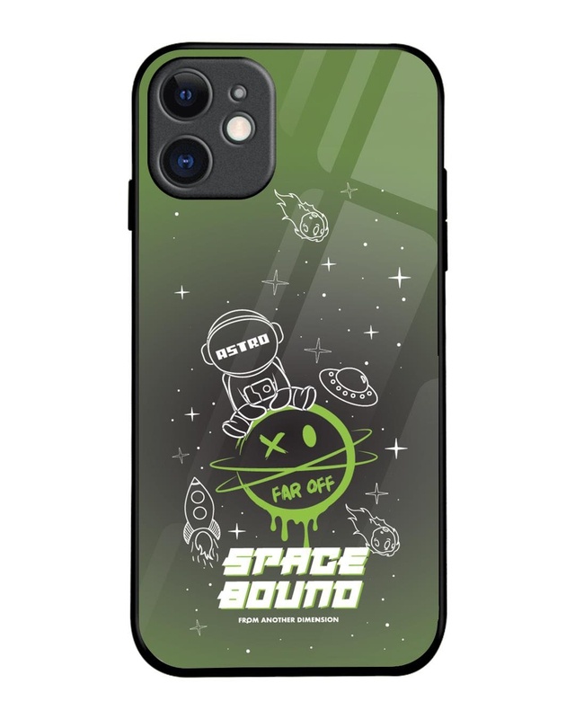 Shop Space Bound Premium Glass Cover for Apple iPhone 11-Front