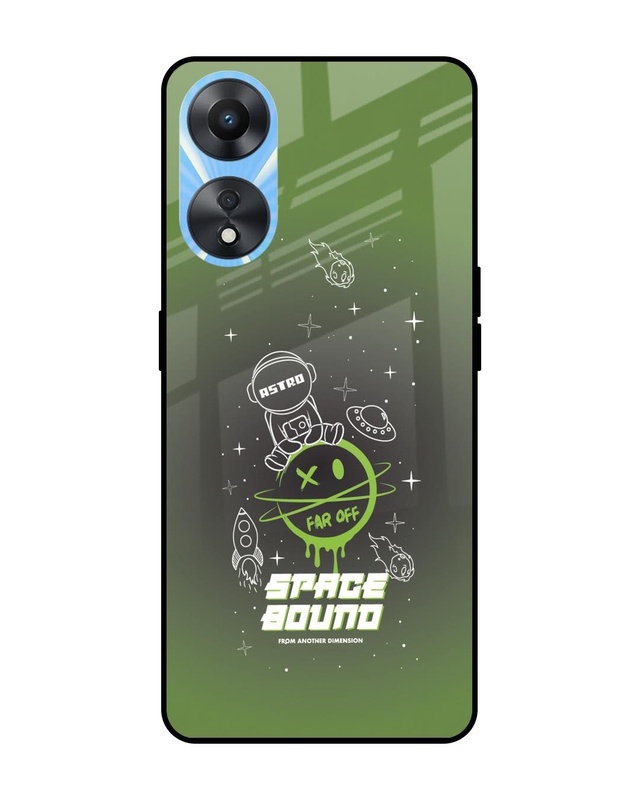 Space Bound Premium Glass Cover for Oppo A58 5G