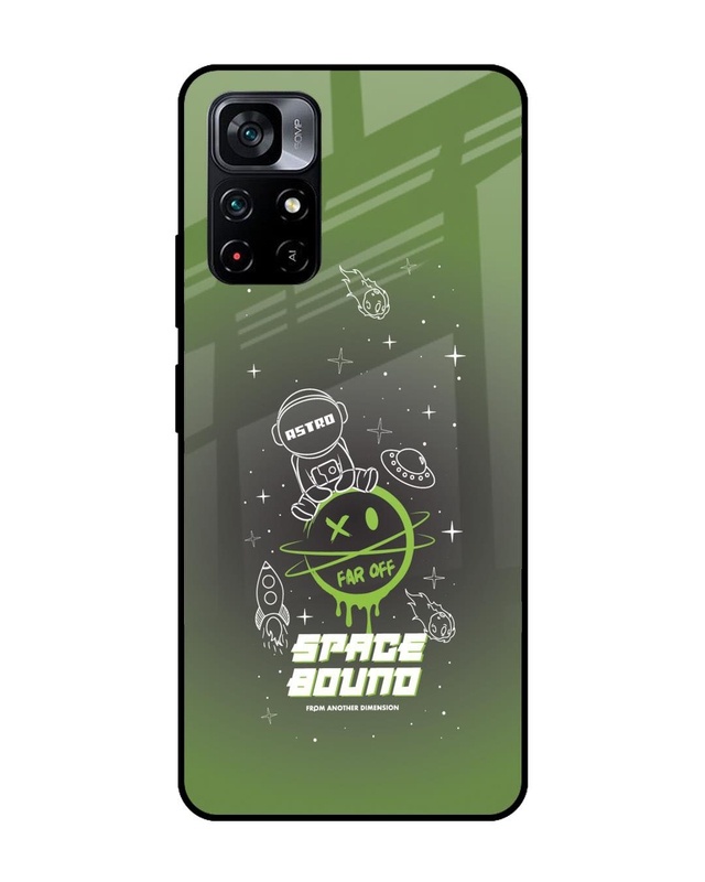 Space Bound Premium Glass Cover for Poco M4 Pro 5G