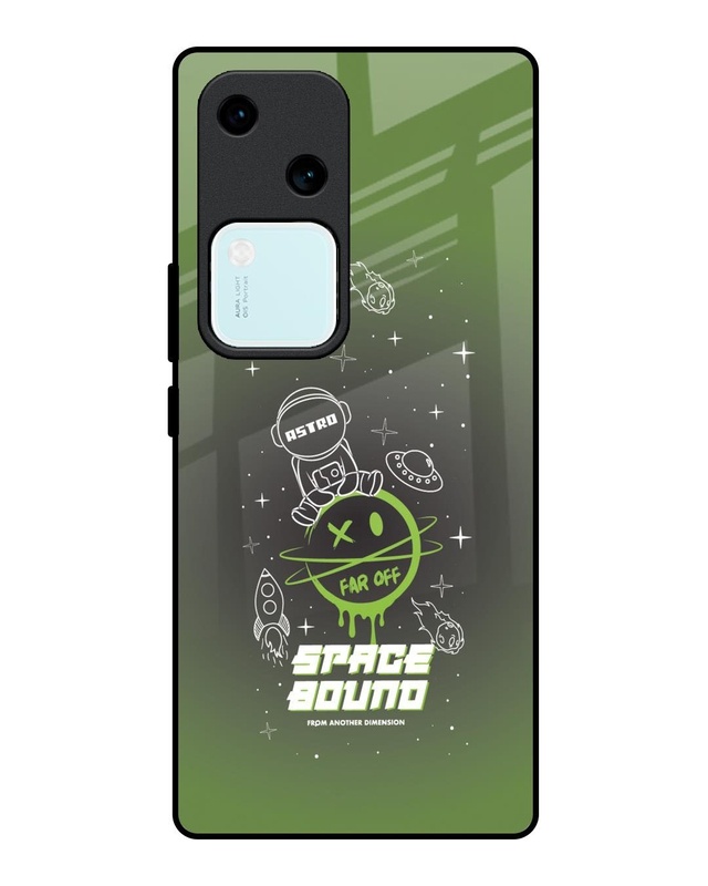 Space Bound Premium Glass Cover for Vivo V30 5G