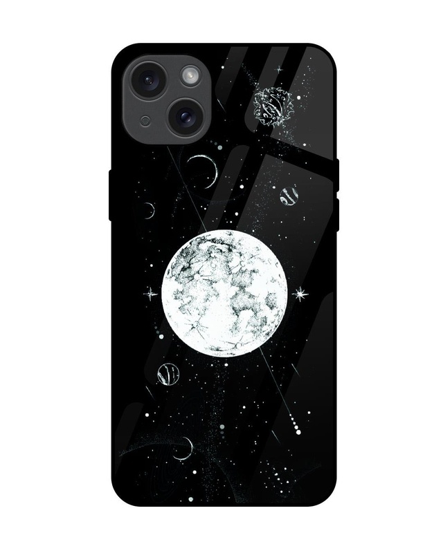 Shop Space Symbols 2 Premium Glass Cover for Apple iPhone 15 Plus-Front