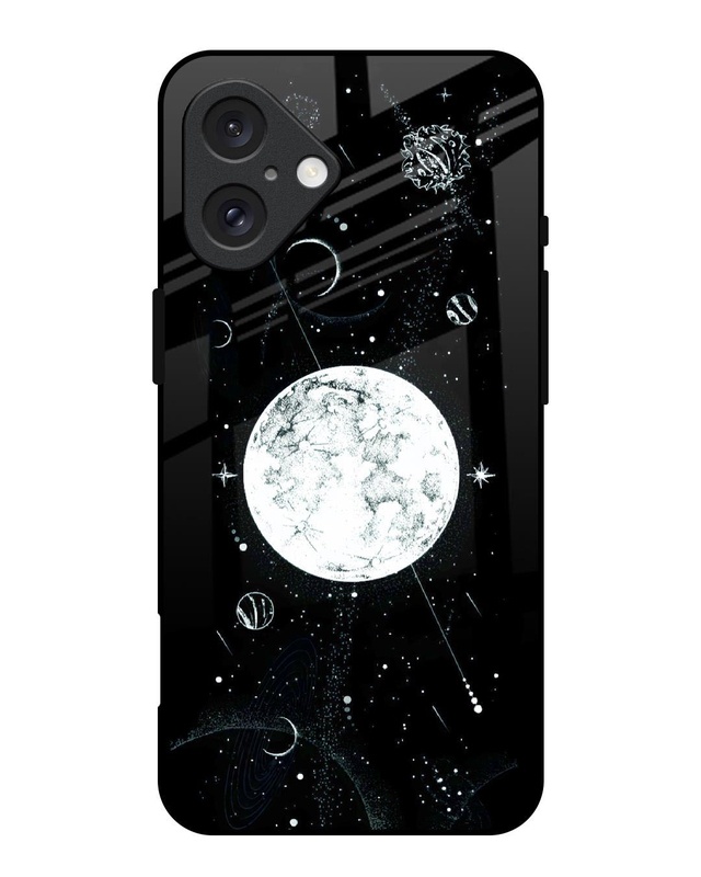 Shop Space Symbols 2 Premium Glass Cover for Apple iPhone 16-Front