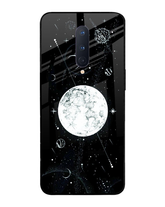 Shop Space Symbols 2 Premium Glass Cover for OnePlus 8-Front