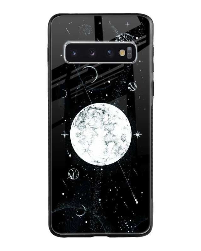 Space Symbols 2 Premium Glass Cover for Samsung Galaxy S10