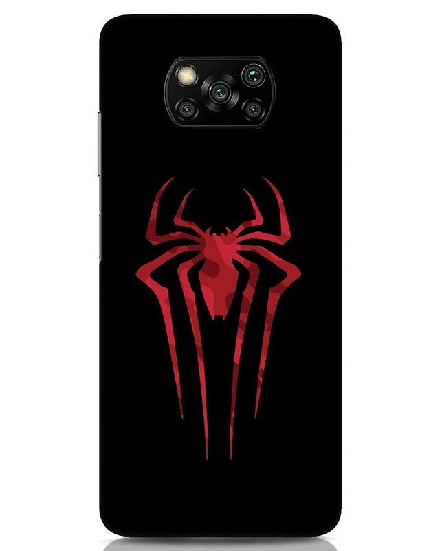 Shop Spider Blend Designer Hard Cover for Xiaomi Poco x3-Front