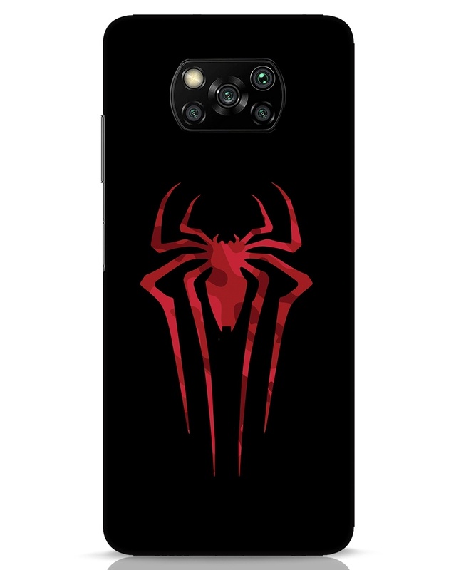 Shop Spider Blend Designer Hard Cover for Xiaomi Poco X3 Pro-Front