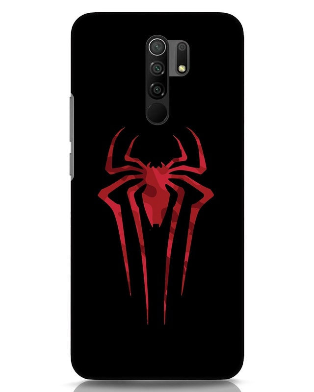 Shop Spider Blend Designer Hard Cover for Xiaomi Redmi 9 Prime-Front