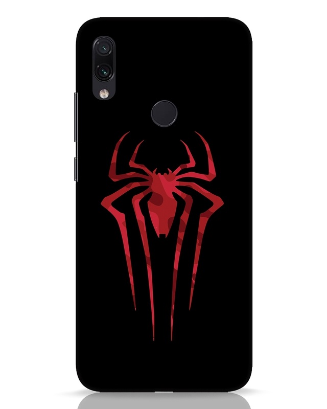 Shop Spider Blend Designer Hard Cover for Xiaomi Redmi Note 7 Pro-Front