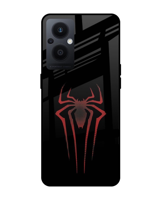 Spider Halftone Premium Glass Cover for Oppo F21 Pro 5G
