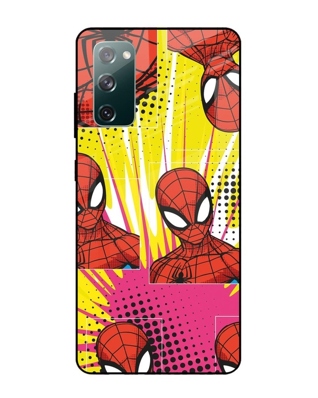 Spider Man Angles Premium Glass Cover for Samsung Galaxy S20 FE