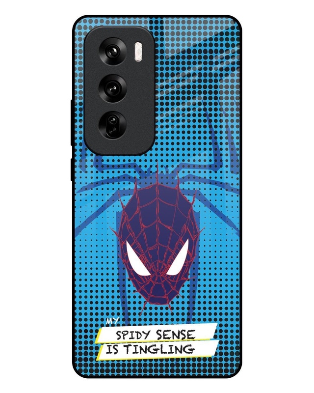 Spidey Sense Premium Glass Cover for Oppo Reno12 Pro 5G