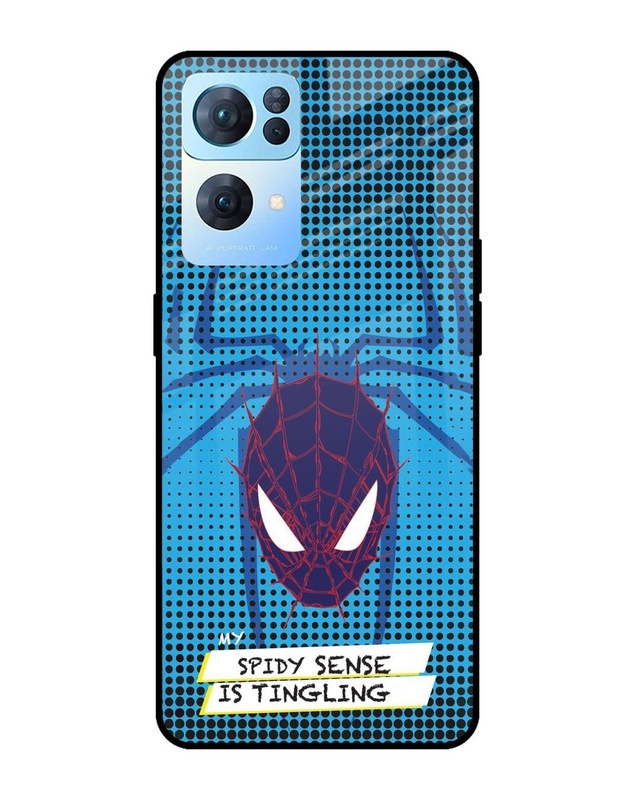 Spidey Sense Premium Glass Cover for Oppo Reno7 Pro 5G