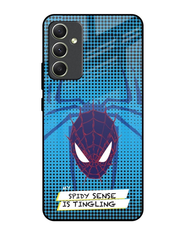 Spidey Sense Premium Glass Cover for Samsung Galaxy A34 5G