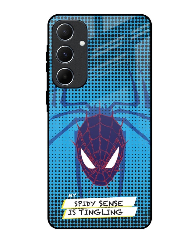 Spidey Sense Premium Glass Cover for Samsung Galaxy A55 5G