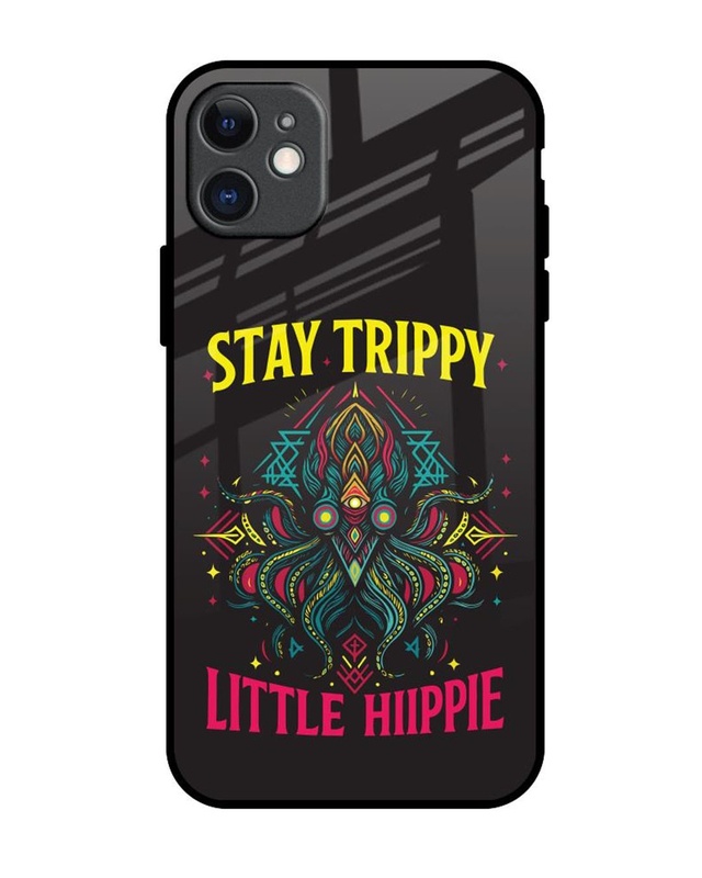Shop Little Hiippie Premium Glass Cover for Apple iPhone 11-Front