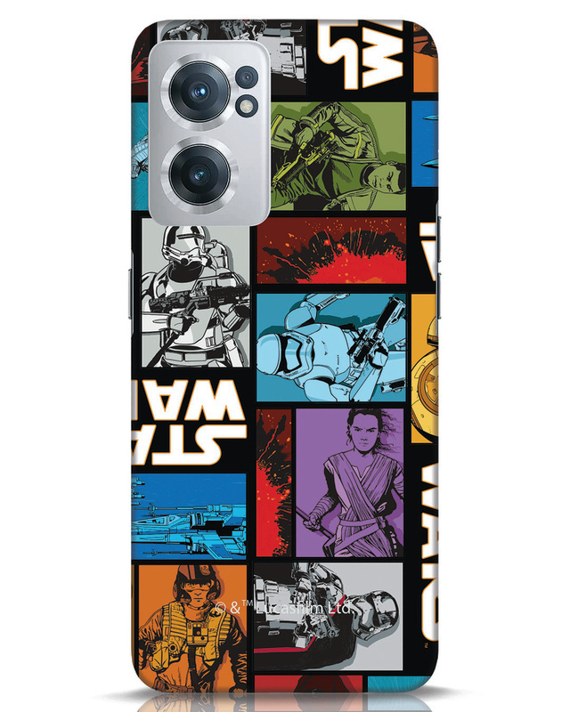 Shop Star Wars Retro (SWL) Designer Hard Cover for OnePlus Nord CE 2-Front