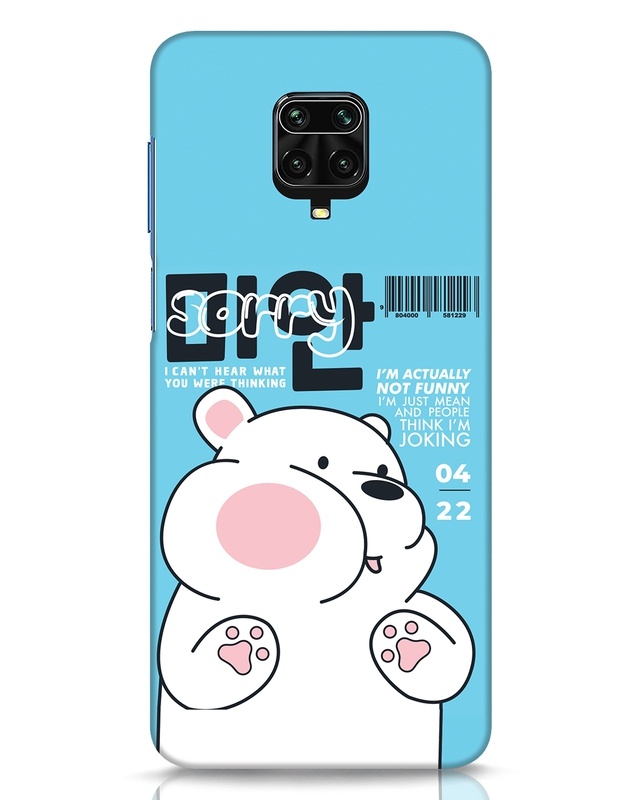 Shop Starboi Designer Hard Cover for Xiaomi Redmi Note 9 Pro-Front