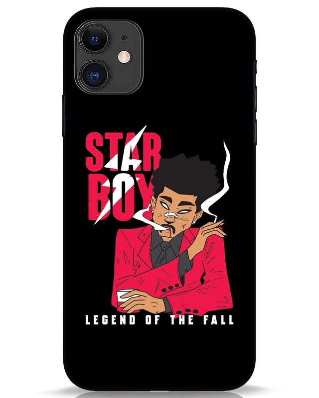 Shop Starboy Weeknd Designer Hard Cover for Apple iPhone 11-Front