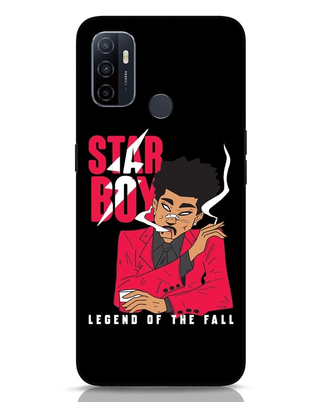 Shop Starboy Weeknd Designer Hard Cover for Oppo A53-Front