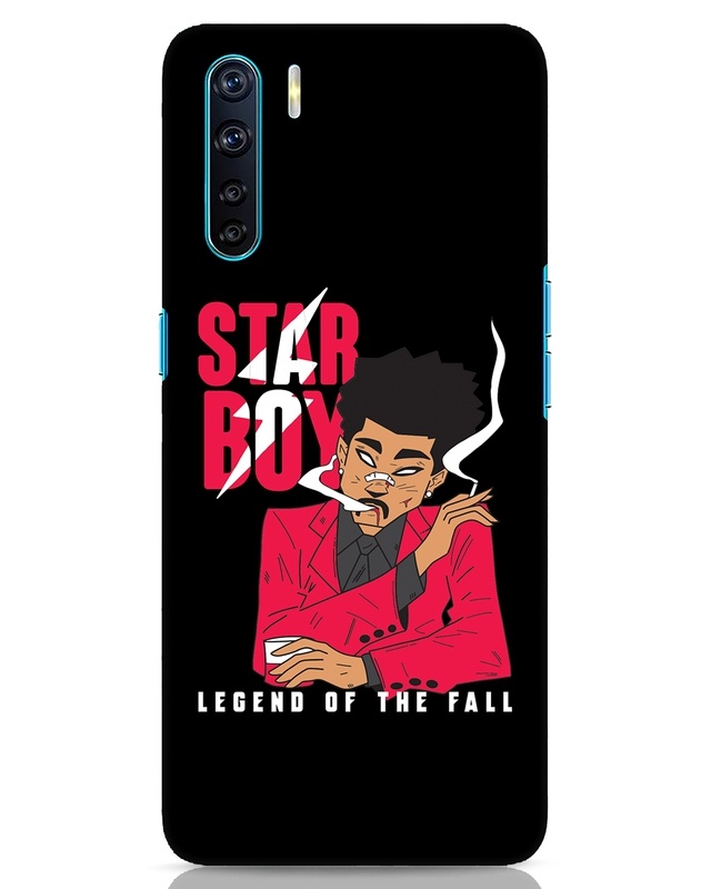 Shop Starboy Weeknd Designer Hard Cover for Oppo F15-Front