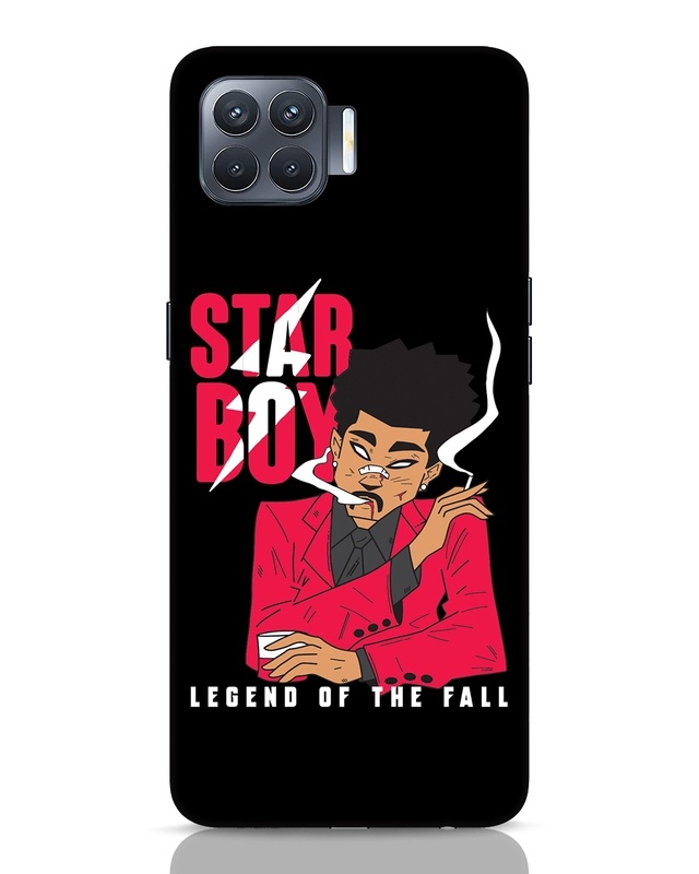 Shop Starboy Weeknd Designer Hard Cover for Oppo F17 Pro-Front