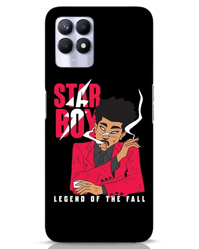 Shop Starboy Weeknd Designer Hard Cover for Realme 8i-Front