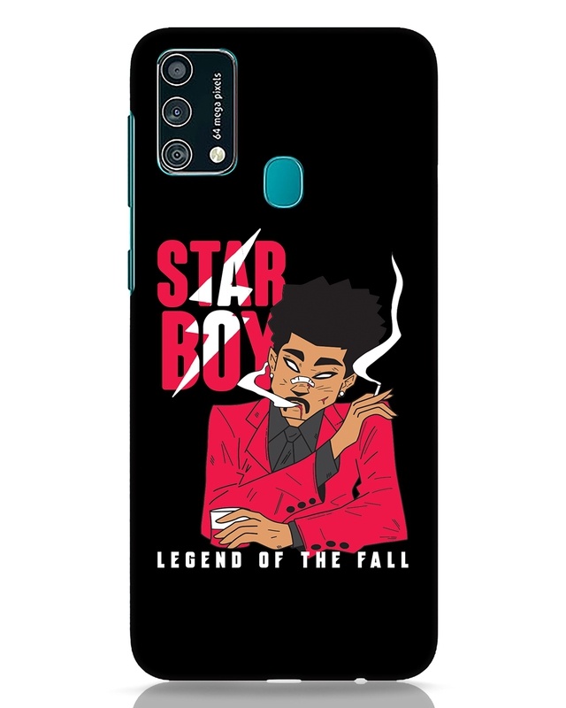 Shop Starboy Weeknd Designer Hard Cover for Samsung Galaxy F41-Front
