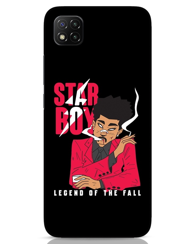 Shop Starboy Weeknd Designer Hard Cover for Xiaomi Poco C3-Front
