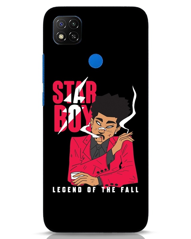 Shop Starboy Weeknd Designer Hard Cover for Xiaomi Redmi 9-Front